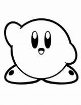 Kirby sketch template