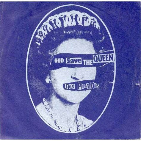God Save The Queen Italian 1977 Missprinted 2 Trk 7 Single Full Ps De