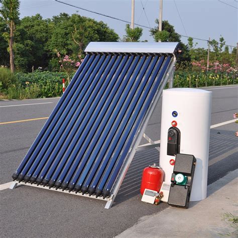 high pressurized split heat pipe solar collector solar hot water heater system china split