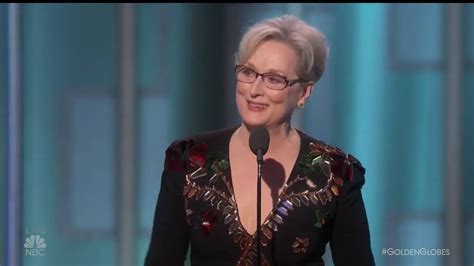 Meryl Streep At The Golden Globes Last Night Meryl Steep Received A
