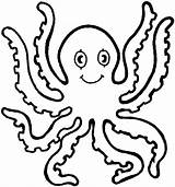 Octopus Coloring Pages Kids Printable sketch template