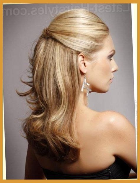 wedding guest hairstyles medium half up up dos 40 ideas