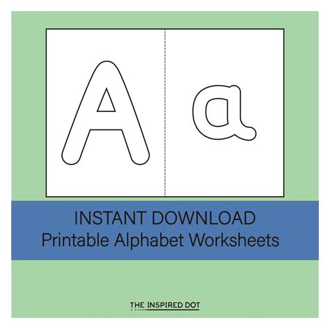 alphabet upper case  case printable letters instant