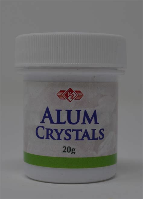 alum crystals  pharmaceuticals