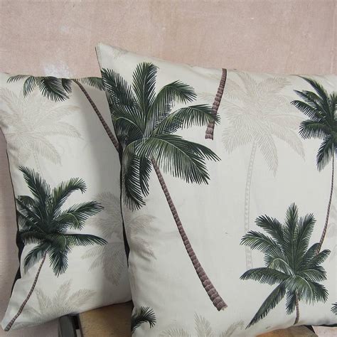 Palm Trees Cushion Cover By Twentysevenpalms