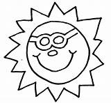 Sun Coloring Clipart Library Clip sketch template