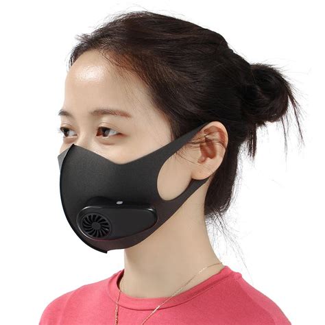 smart electric face mask air purifying n95 anti dust pollution fresh