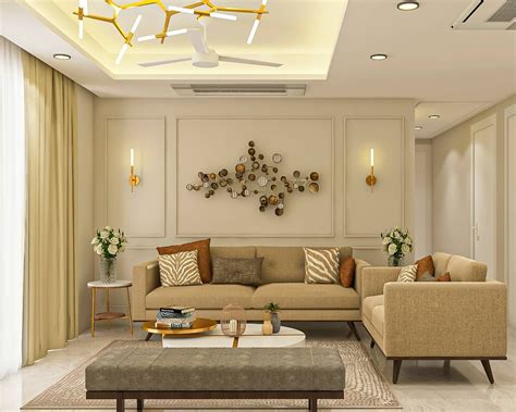 spacious living room design  beautiful interiors design livspace