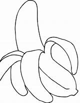 Coloring Pages Bananas sketch template