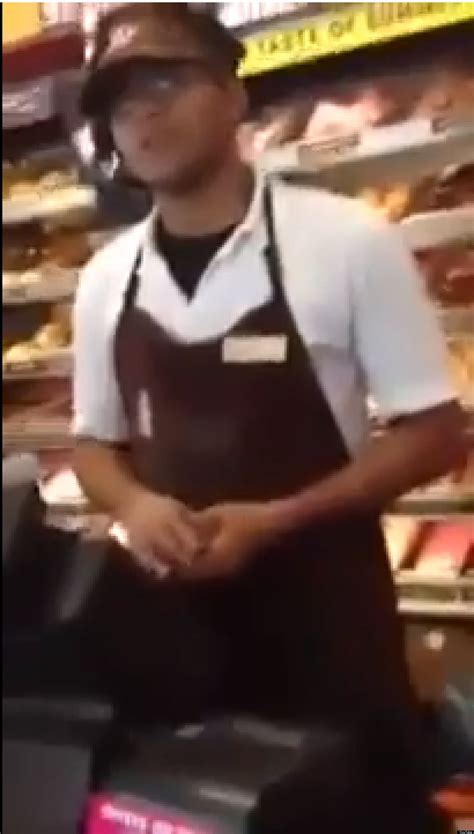 dunkin donuts  recognize employee  calmly dealt  customer freakout update huffpost