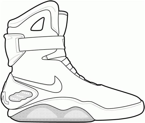creative picture  shoes coloring pages albanysinsanitycom