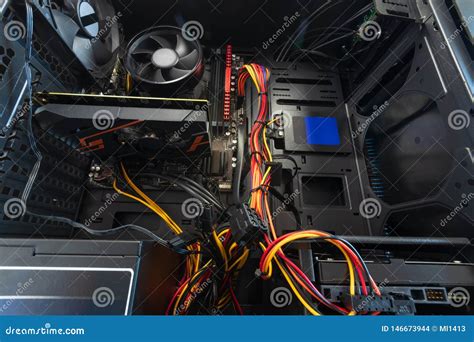 system unit stock photo image  dust colorful