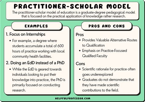 practitioner scholar model definition  examples
