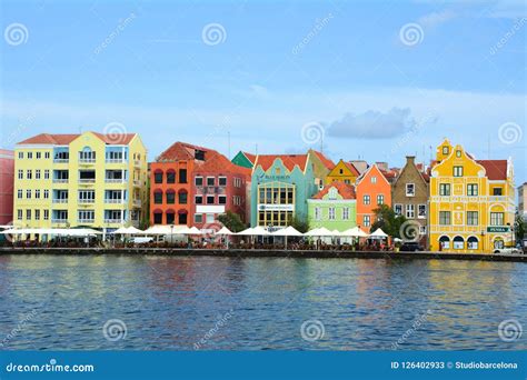 willemstad curacao unesco editorial stock photo image  river