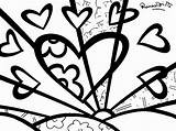 Britto Brito Pintar Artes Mandalas Aulas Artistici Imagen Elementi Páginas Quadros Elemental Coração Tatuaggi Corazones Cuadros Abraço Pittura Auwe Pasta sketch template