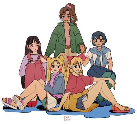 The Imposter Sailor Senshi — Dd Girls By Kazuko Tadano