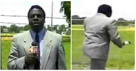 this reporter is going viral all over again for his hilarious reaction