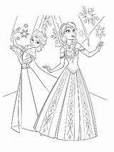 Elsa sketch template