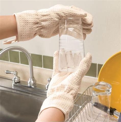 set of 2 microfiber dish drying gloves ships free 13 deals