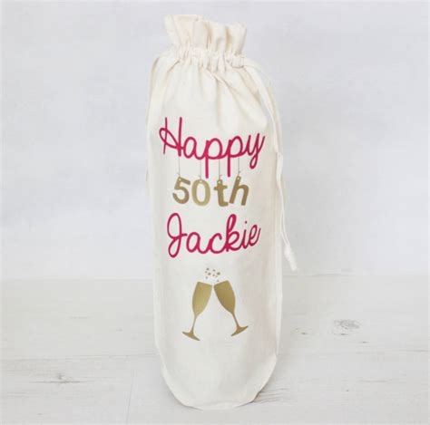 Personalised Birthday Bottle Bag By Precious Little Plum