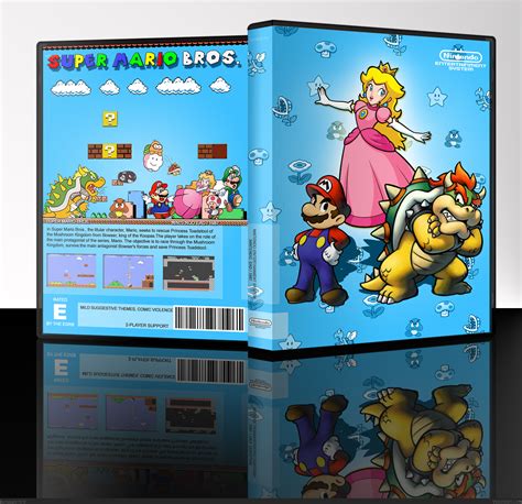 Viewing Full Size Super Mario Bros Box Cover