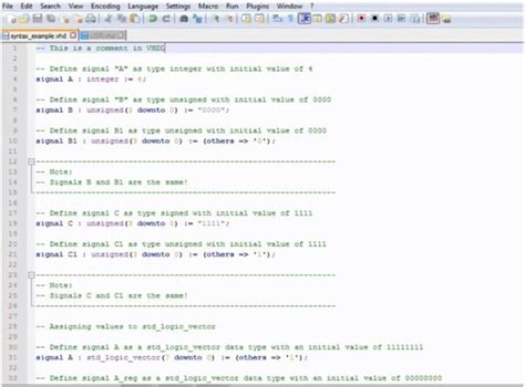 introduction  vhdl   data types  started tutorial