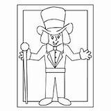 Wonka Willy Factory sketch template