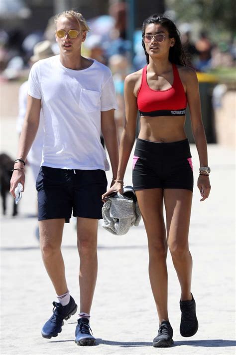 Kelly Gale In Sports Bra And Shorts 35 Gotceleb
