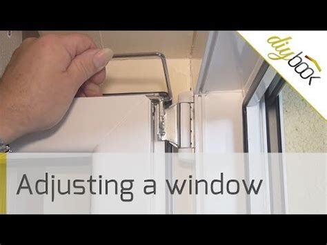 window hinge adjustment howto adjust  casement window youtube