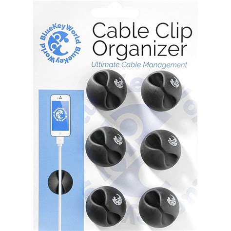 cable clips cord organizer cable management wire holder system  pack adhesive cord