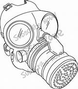 Gas Mask War Coloring Pages Drawing Soldier Clipart Getdrawings Getcolorings Ww1 Print sketch template