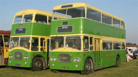 1960s traditional double deck buses southcoast motor services
