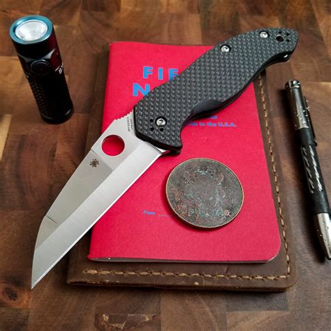 spyderco canis   uniquely designed tactical wharncliffe knife newsroom