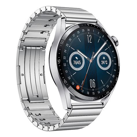 Huawei Watch Gt 3 Sport Smartwatch 46mm Gps Silber Amoled Display