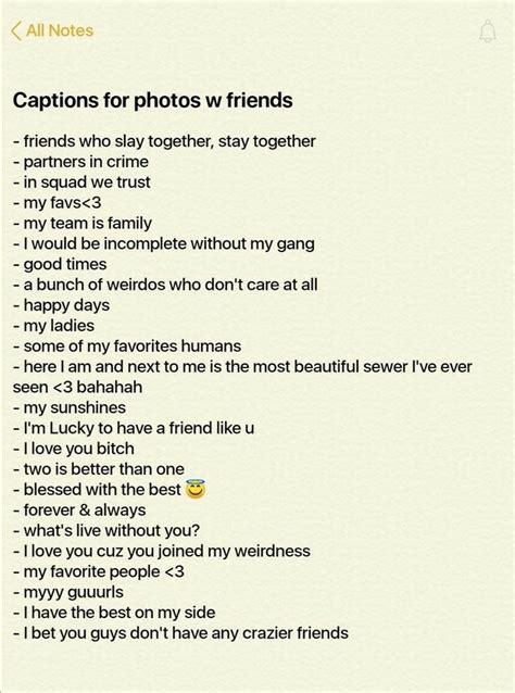 captions for friends one word instagram captions instagram captions