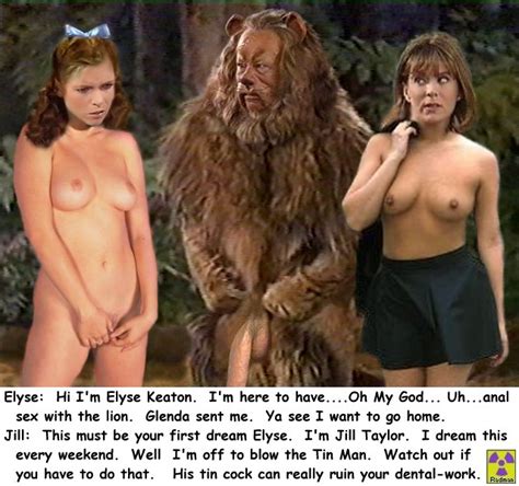Post 1555009 Cowardly Lion Crossover Dorothy Gale Elyse Keaton Fakes