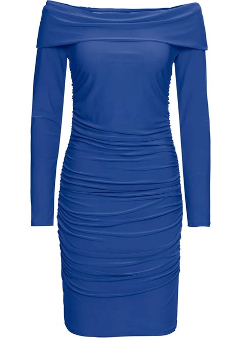 jurk blauw bodyflirt boutique bonprix flbe