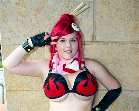 yoko littner from gurren lagann cosplay