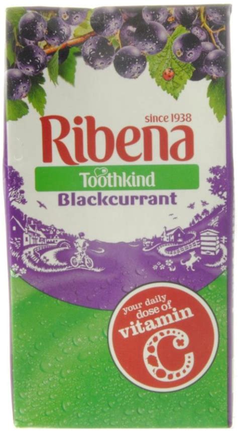 ribena toothkind blackcurrant drink ml approved food