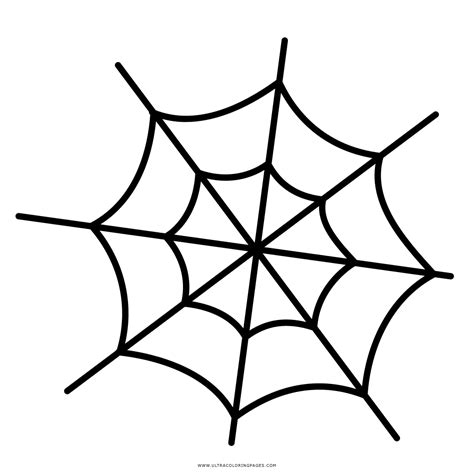 spider man web coloring page