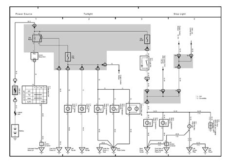 toyota avalon camry camry solara   wiring diagrams repair guide autozone