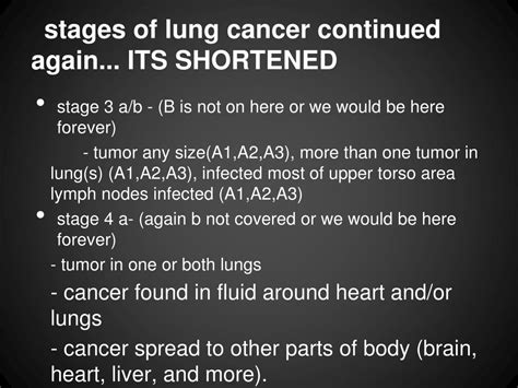Ppt Lung Cancer Powerpoint Presentation Free Download Id 4541570