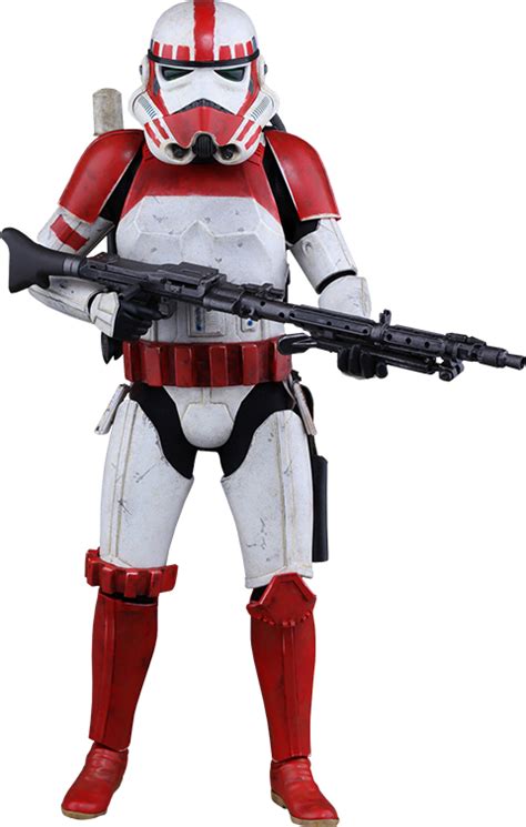 star wars shock trooper sixth scale figure  hot toys sideshow collectibles