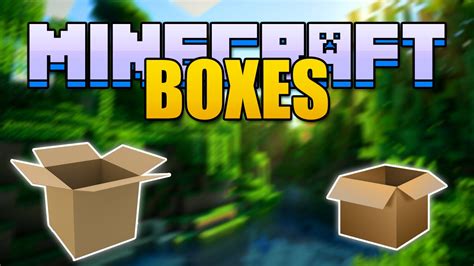 minecraft boxes mod cardboard boxes ups minecraft  mod
