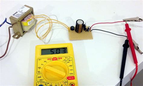 simplest power supply circuit build electronic circuits