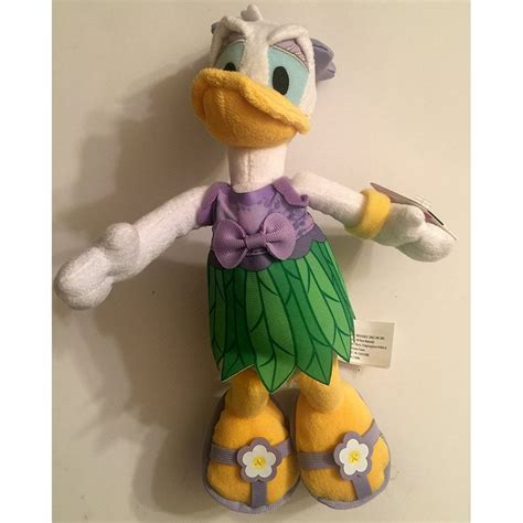 daisy duck hula hawaiian theme plush doll jr  walmartcom walmartcom