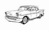 Chevy Drawing 57 Bel Draw Air Sketchbook Sketch Car Classic Vehicle Drawings Vehicles Coloring Pages Cars Challenge Step Paintingvalley Template sketch template