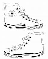 Template Converse Shoes Shoe Drawing Coloring Taylor Pages Reinvigorate Chuck Lukisan Sneakers Preschool Clipart Swift Vector Google Dibujo Buscar Con sketch template