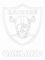 Raiders Coloring Pages Oakland Getdrawings Getcolorings sketch template
