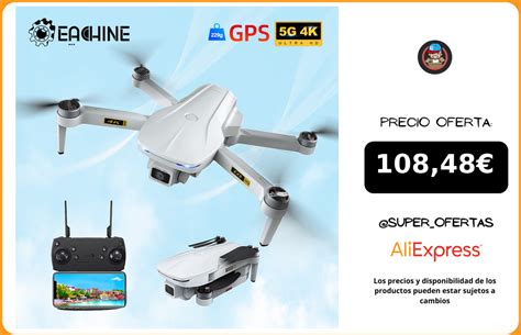 eachine  drone  rc quadcopter  gps hd mini camara profesional   wifi  metros